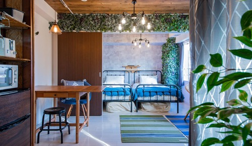Habitación con 1 cama doble o 2 individuales