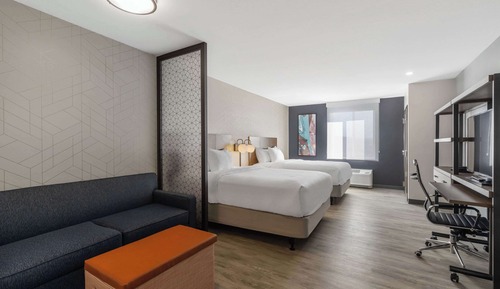 Habitación estándar, 2 camas de matrimonio, no fumadores