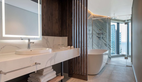 Suite ejecutiva, vistas al mar (Lounge Access)
