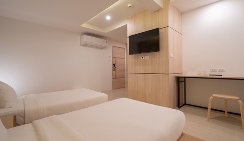 Studio Twin Room - No Window