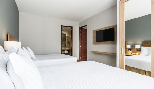 Habitación ejecutiva con 2 camas individuales