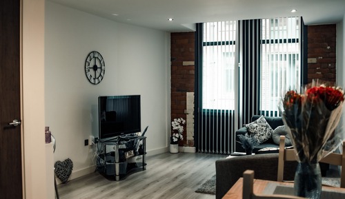 Apartamento Deluxe, accesible para personas con discapacidad, baño privado (New Luxury )