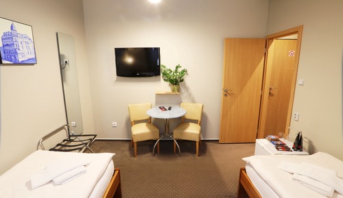 Habitación estándar con 1 cama doble o 2 individuales