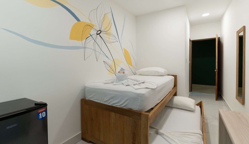 Habitación individual estándar, 1 cama individual, vistas a la piscina