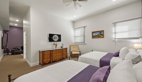 Habitación doble, 2 camas de matrimonio