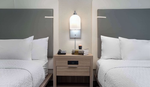 Suite estudio, 2 camas de matrimonio