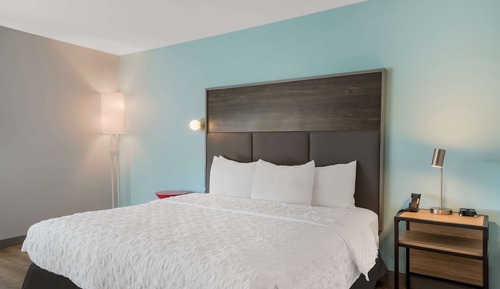 Habitación, 1 cama de matrimonio grande, accesible para personas con discapacidad, bañera