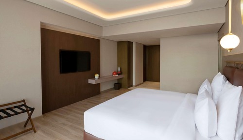 Suite Premium, 1 cama de matrimonio grande, vistas a la ciudad