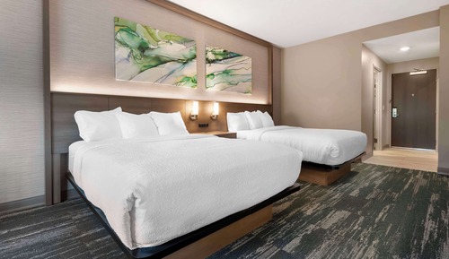 Habitación estándar, 2 camas de matrimonio, no fumadores