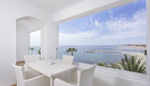 Apartamento Deluxe, 4 habitaciones, terraza, vistas al mar