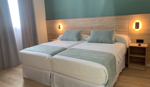 Habitación estándar con 1 cama doble o 2 individuales