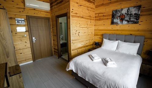 Habitación estándar doble, 1 cama de matrimonio, no fumadores, vistas al mar