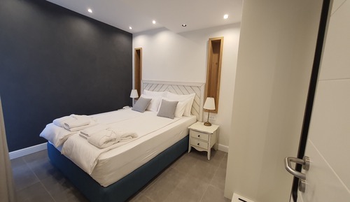 Apartamento superior, 1 cama de matrimonio con sofá cama