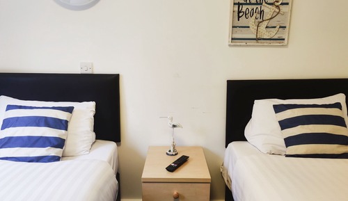 Economy Twin Room, Non Smoking, Private Bathroom