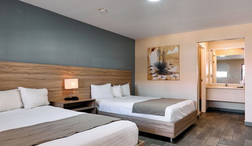 Habitación estándar doble, 2 camas de matrimonio