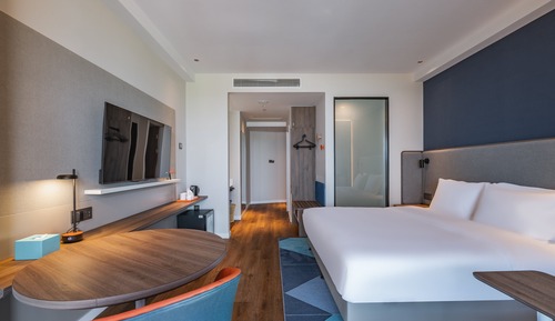 Habitación, 1 cama de matrimonio grande, accesible para personas con discapacidad