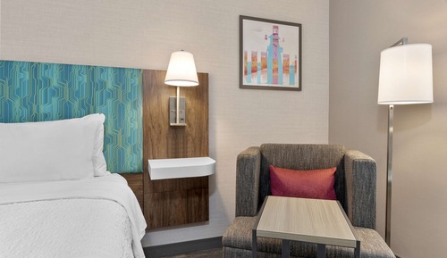 Habitación estándar, 1 cama de matrimonio grande, frigorífico y microondas