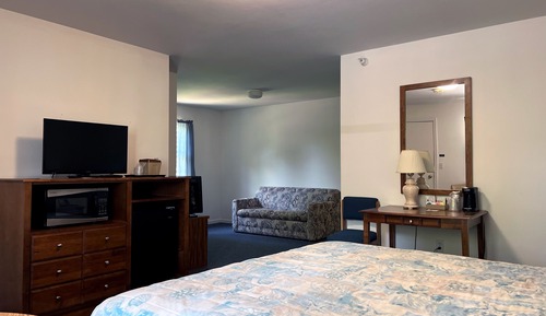 Habitación Deluxe, 1 cama de matrimonio grande con sofá cama