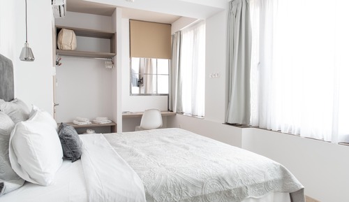 Apartamento ejecutivo, 2 habitaciones, bañera de hidromasaje, vistas al mar