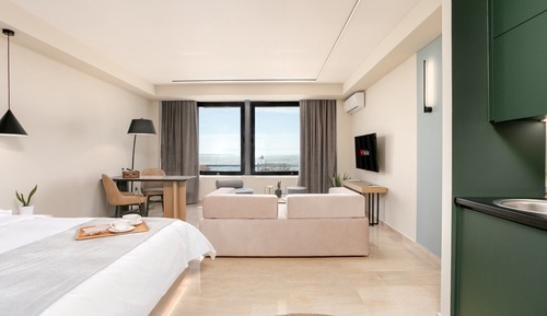 Suite estudio exclusiva, vistas al mar