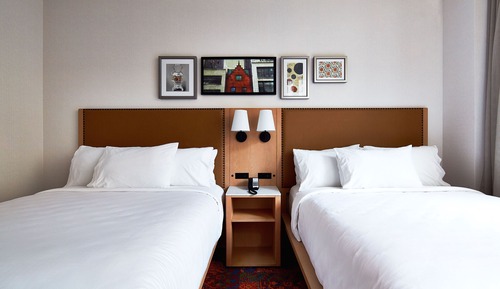 Habitación estándar, 2 camas de matrimonio