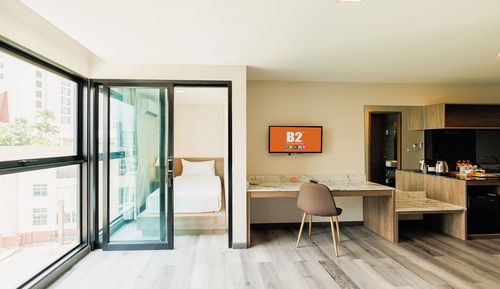 Habitación triple de lujo