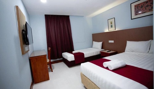 Habitación triple Deluxe, vistas a la ciudad