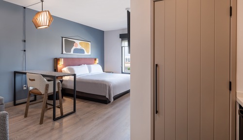 Suite estudio, 1 cama de matrimonio grande, vistas a la montaña