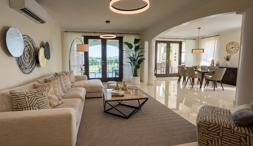 Villa superior, 3 habitaciones, vistas parciales al mar