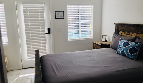 Habitación estándar, 1 cama de matrimonio, vistas al patio, en la zona del patio