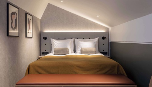 Habitación, 1 cama de matrimonio grande, sin ventanas