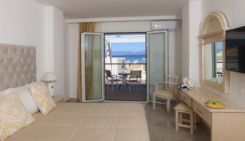 Habitación doble superior, vistas al mar