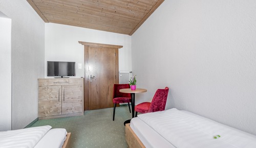 Habitación con 1 cama doble o 2 individuales