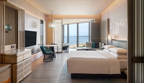 Habitación, 1 cama de matrimonio grande, no fumadores, vistas al mar (Oceanfront)