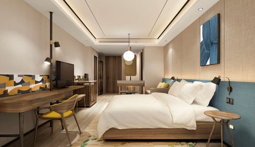 Habitación, 1 cama de matrimonio grande, accesible para personas con discapacidad