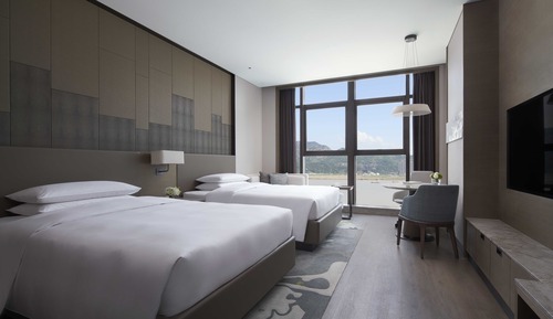 Habitación Club, 2 camas dobles, vistas al río