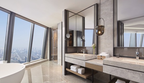 Habitación ejecutiva, 1 cama de matrimonio grande, vistas al río, planta ejecutiva