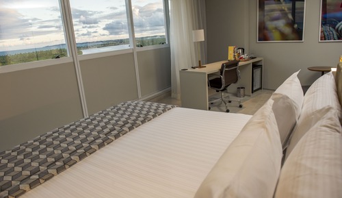 Habitación Deluxe, vistas parciales al mar
