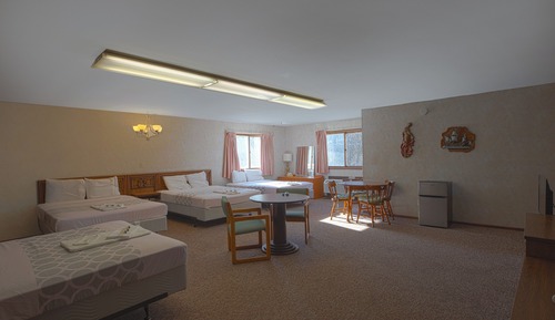 Habitación familiar, varias camas