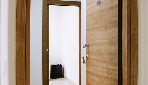 Habitación cuádruple clásica, baño privado, vistas al patio