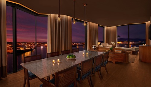 Suite, 1 habitación, vistas al puerto, en esquina