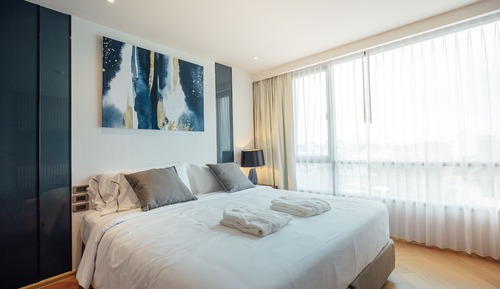 Habitación de lujo, 1 cama de matrimonio grande, cocina básica