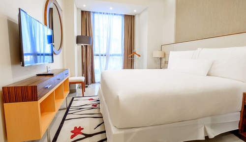 Apartamento superior, 1 cama de matrimonio grande, junto a la piscina