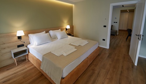 Habitación familiar, vistas al mar