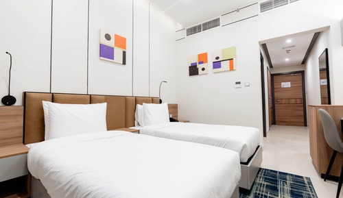 Habitación superior con 2 camas individuales
