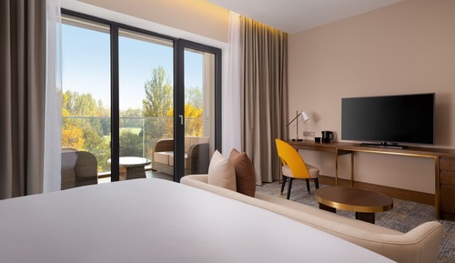 Habitación Deluxe, 1 cama de matrimonio grande, vistas a la montaña