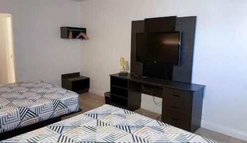 Habitación Deluxe, 2 camas de matrimonio, accesible para personas con discapacidad, no fumadores