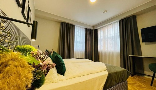 Habitación Deluxe doble, balcón, vistas a la ciudad