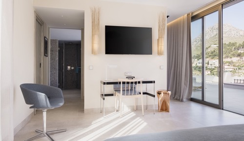 Suite, vistas parciales al mar (Penthouse)