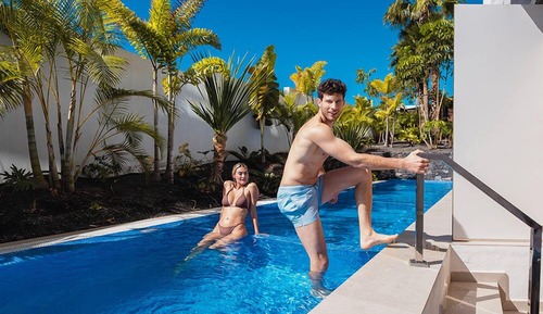 Habitación doble, piscina privada
